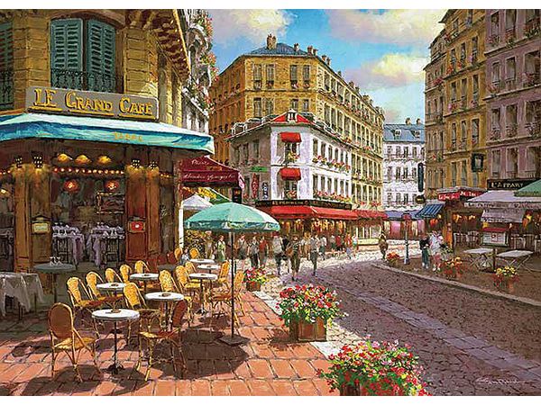 Jigsaw Puzzle: Paris Cafe Street 500P
