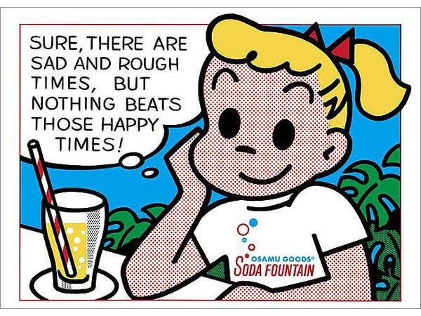 OSAMU GOODS: SODA FOUNTAIN 500pcs (530 x 380mm)