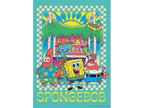 BIKINI BOTTOM BEACH 500pcs (530 x 380mm)