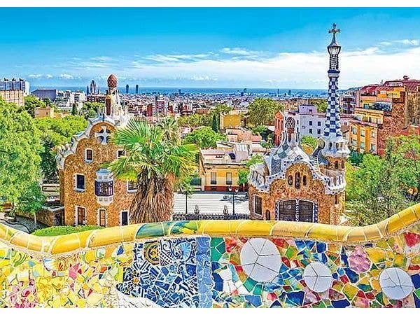 Gaudi's Garden, Park Guell - Barcelona - 500pcs (350 x 380mm)