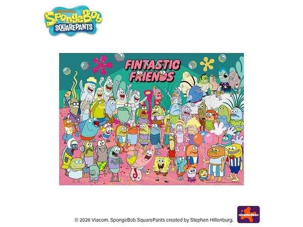 Jigsaw Puzzle: SpongeBob SquarePants Fantastic Friends 500pcs (53 x 38cm)