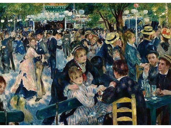 Jigsaw Puzzle: Famous Picture Moulin de la Galette 500pcs (53 x 38cm)