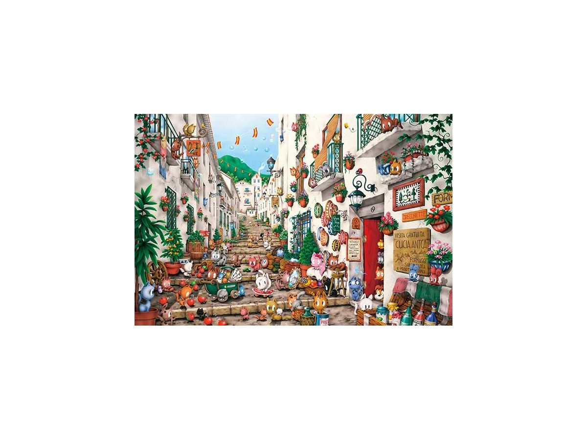 Jigsaw Puzzle: Espana Cats 1000P