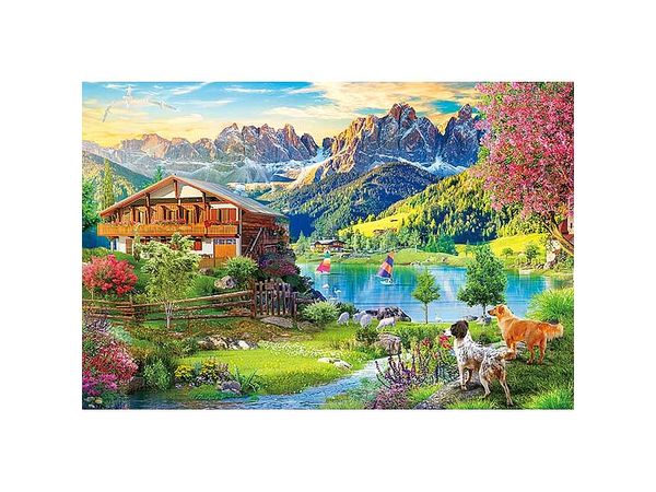 Resting Lake Resort 1000pcs (75x50cm)