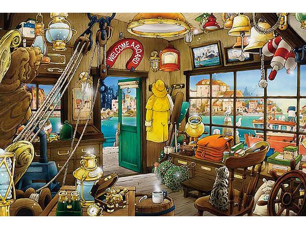Jigsaw Puzzle: Fisherman's Holiday 1000P (75 x 50cm)