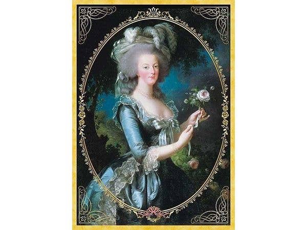 Jigsaw Puzzle: Masterpiece (Shiny Print) Marie Antoinette Holding a Rose 108pcs (25.7 x 18.2cm)