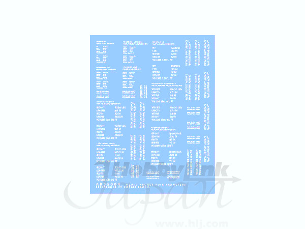 D-Day Shipping Stencils for US Softskin Vehicles (White)