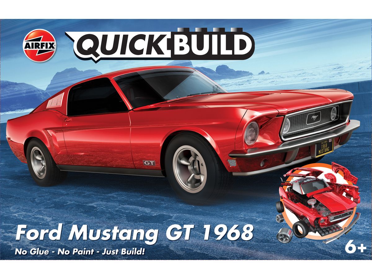 QUICKBUILD Ford Mustang GT 1968