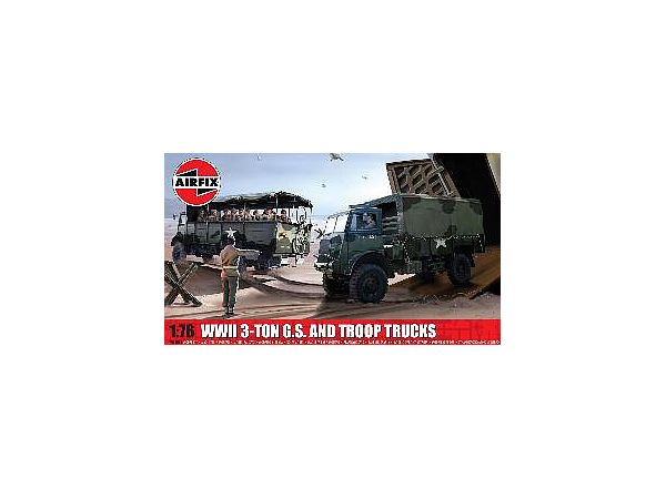 WWII 3-Ton G.S. and Troop Trucks