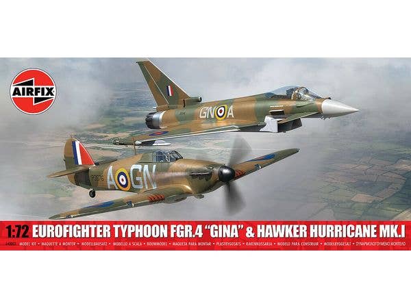 Eurofighter Typhoon FGR.4 Gina & Hawker Hurricane MK.I