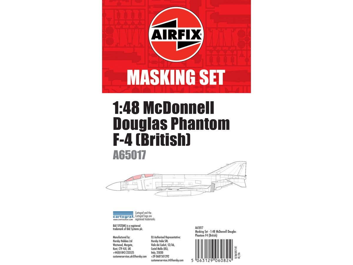 Masking Set - McDonnell Douglas Phantom F-4 (British)