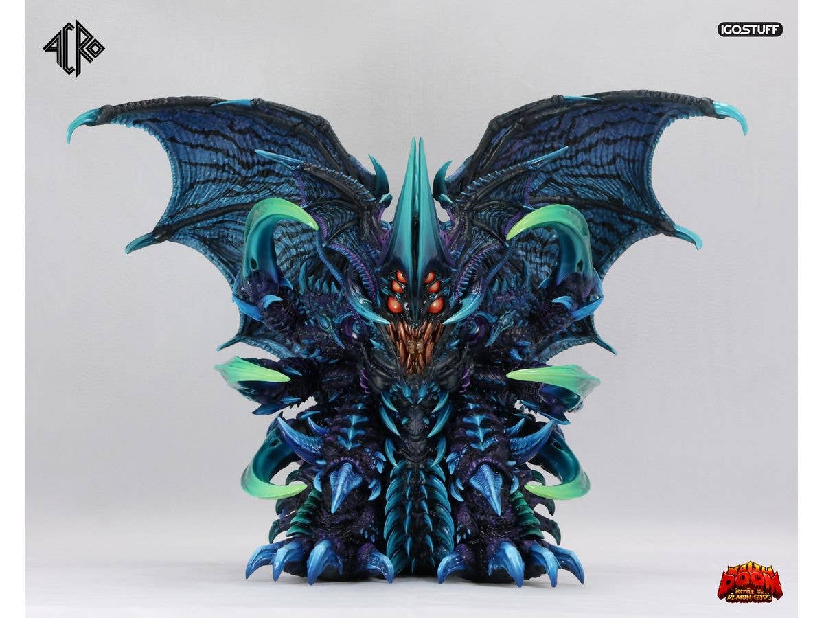 KAIJU DOOM Battle of the Demon Gods!  FLYING DEMON