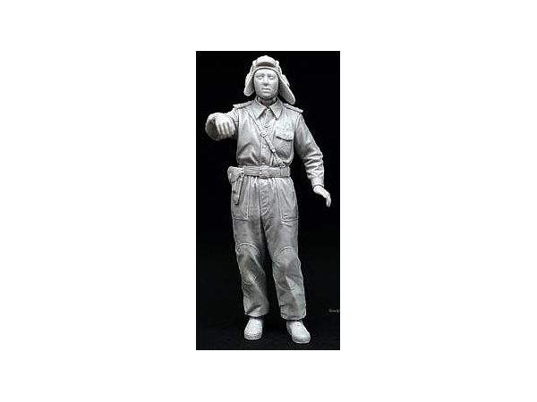 Korean People's Army T-34 / 85 Tank Commander 105th Tank Division Korean War 1950-1953