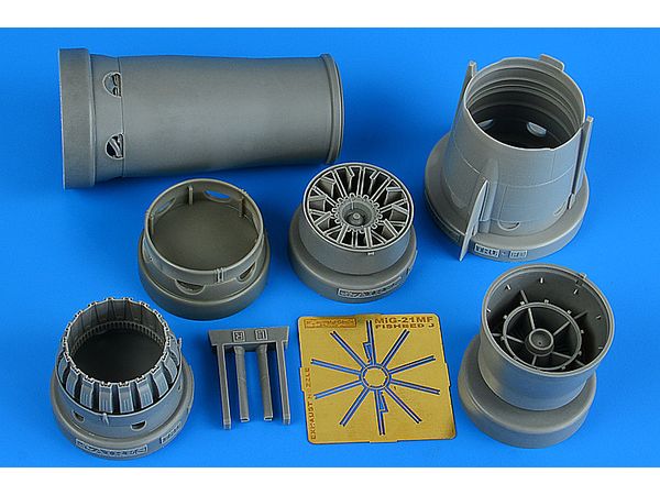 MiG-21MF fighter bomber fishbed J exhaust nozzle - op.