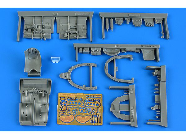 Macchi C.205V serie I cockpit set (For. Italeri)