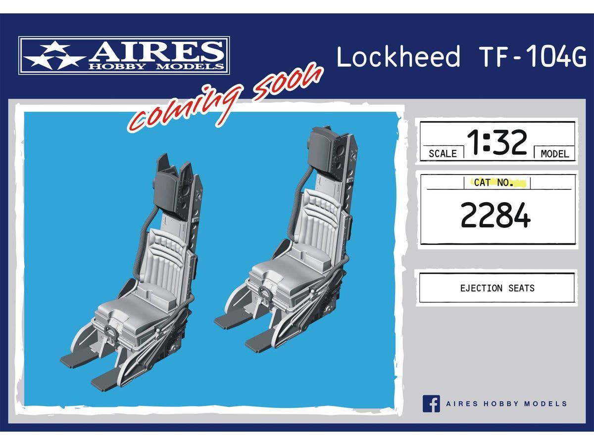 TF-104G/CF-104D Starfighter ejection seats (Lockheed C-2 type)