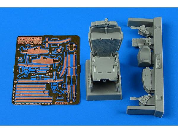 MiG-21 early version ejection seat (MiG KM-1 type)