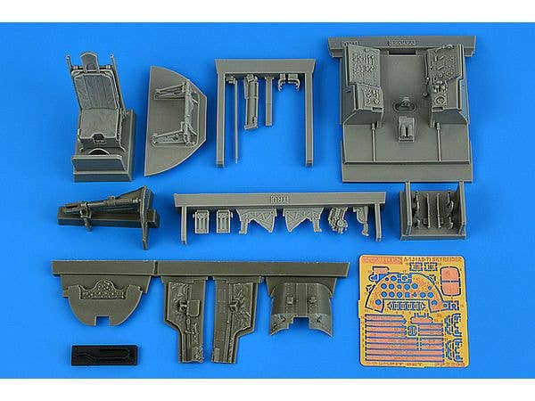 A-1J (AD-7) Skyraider cockpit set (for TRUMPETER)
