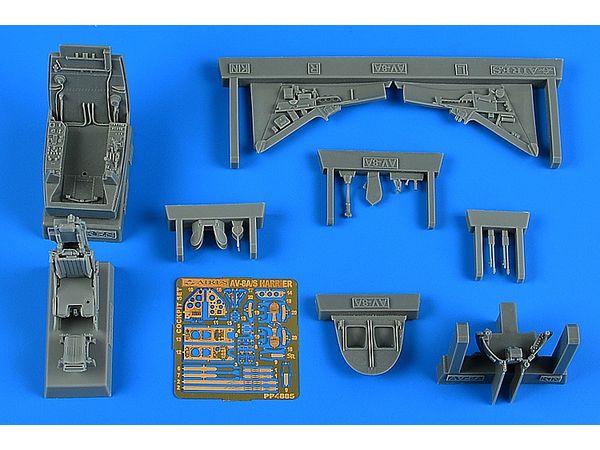AV-8A/S Harrier (VA.1 Matador) cockpit set