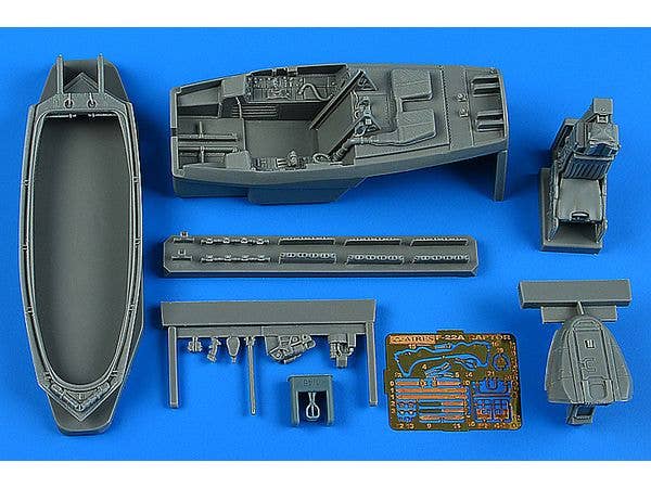F-22A Raptor cockpit set (for.ACADEMY)