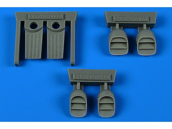 Harrier AV-8A/GR.1/GR.3/FRS.1 exhaust nozzles