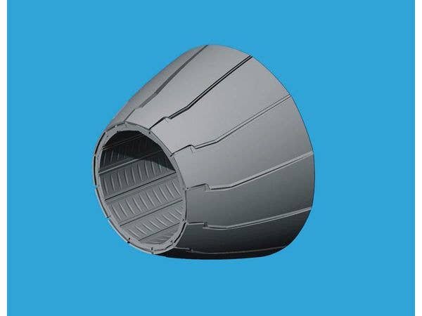 Mitsubishi F-2A/B exhaust nozzle - closed (for FINE MOLDS)