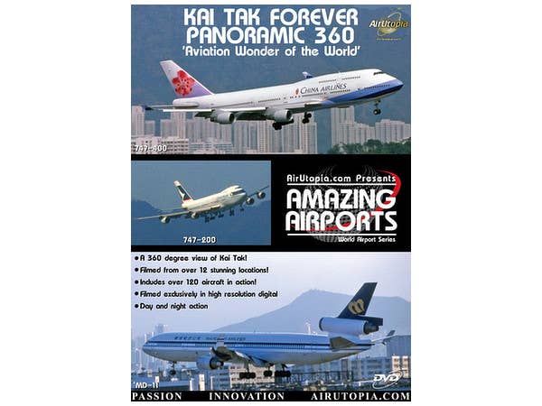 Hong Kong Kai Tak Airport Panoramic360 DVD