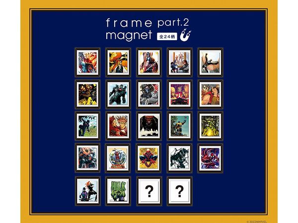 Marvel Comics/Frame Magnet Part 2 24pcs Assort