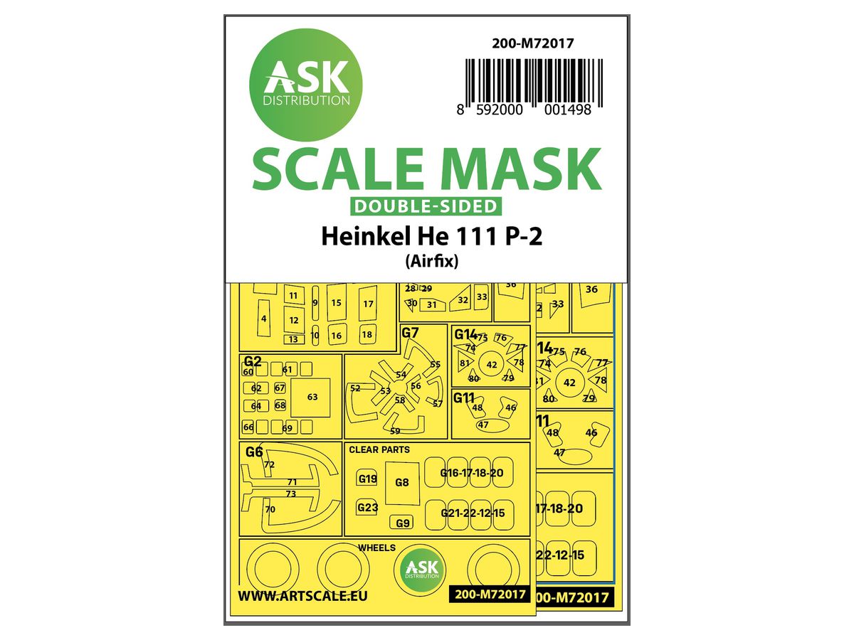 Heinkel He 111P-2 double-sided for Airfix
