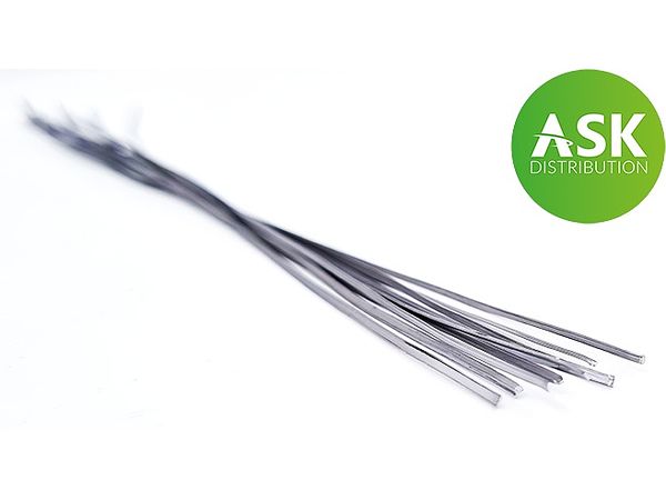 Lead Wire - Flat 0.2 x 1.5 mm x 140 mm (cca. 10 pcs)