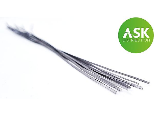 Lead Wire - Flat 0.4 x 1.0 mm x 140 mm (cca. 10 pcs)