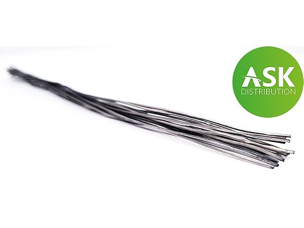 Lead Wire - Halfround 0.4 mm x 0.25 x 140 mm (cca. 26 pcs)