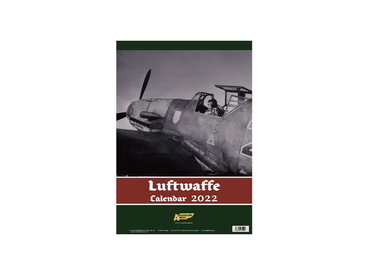 German Battlefield Photobook 2 Luftwaffe 2022 Calendar