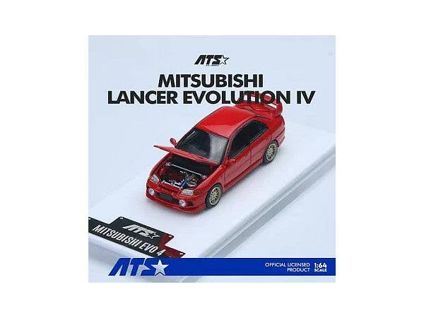 Mitsubishi Lancer EVO IV Red