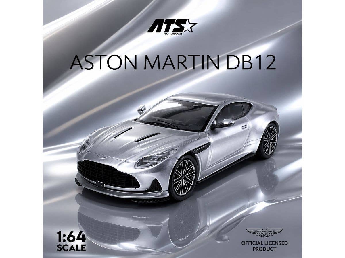 Aston Martin DB12 Lightning Silver