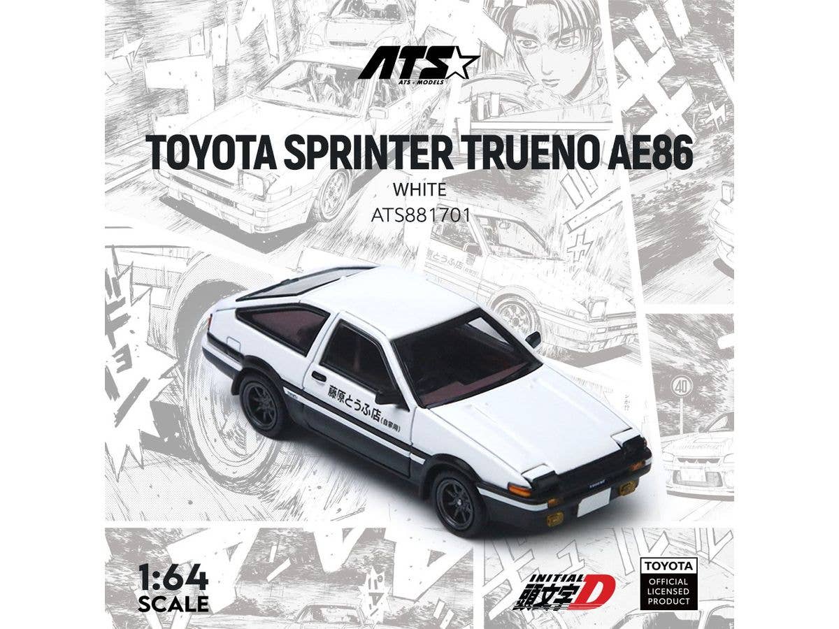 Toyota Sprinter Trueno AE86 White