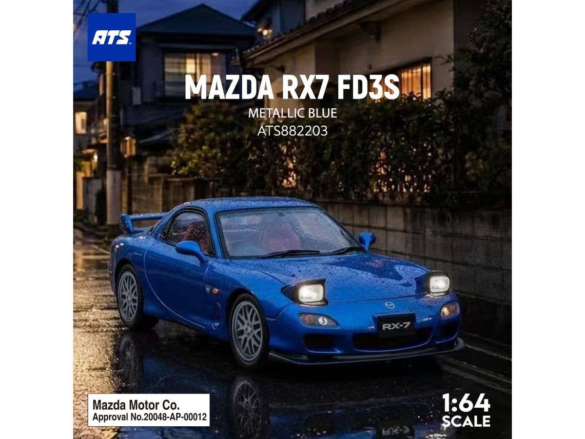 MAZDA RX7 FD3S Metallic Blue