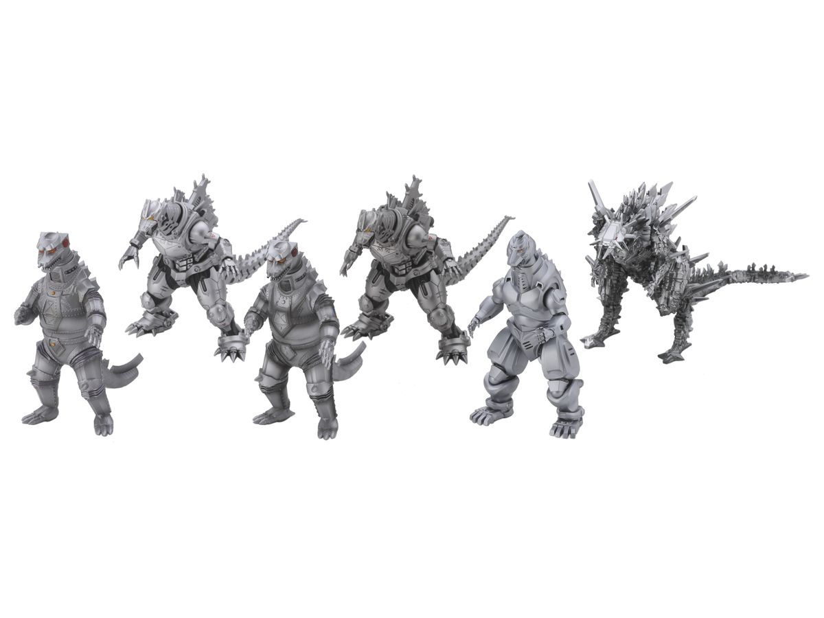 Not To Scale Pre-Painted Trading Figure Hyper Modeling Series Mechagodzilla: 1Box (6pcs)
