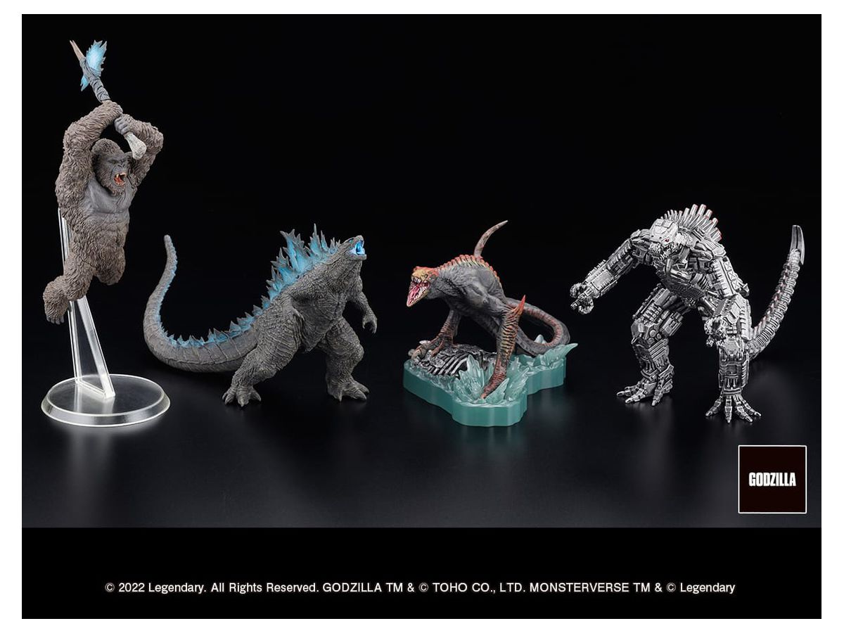 Hyper Modeling Godzilla VS Kong (2021): 1Box (4pcs)