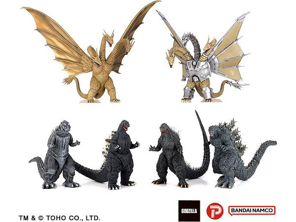 Hyper Modeling Series Successive Godzilla Monster Part 1: 1Box (6pcs) (Reissue)