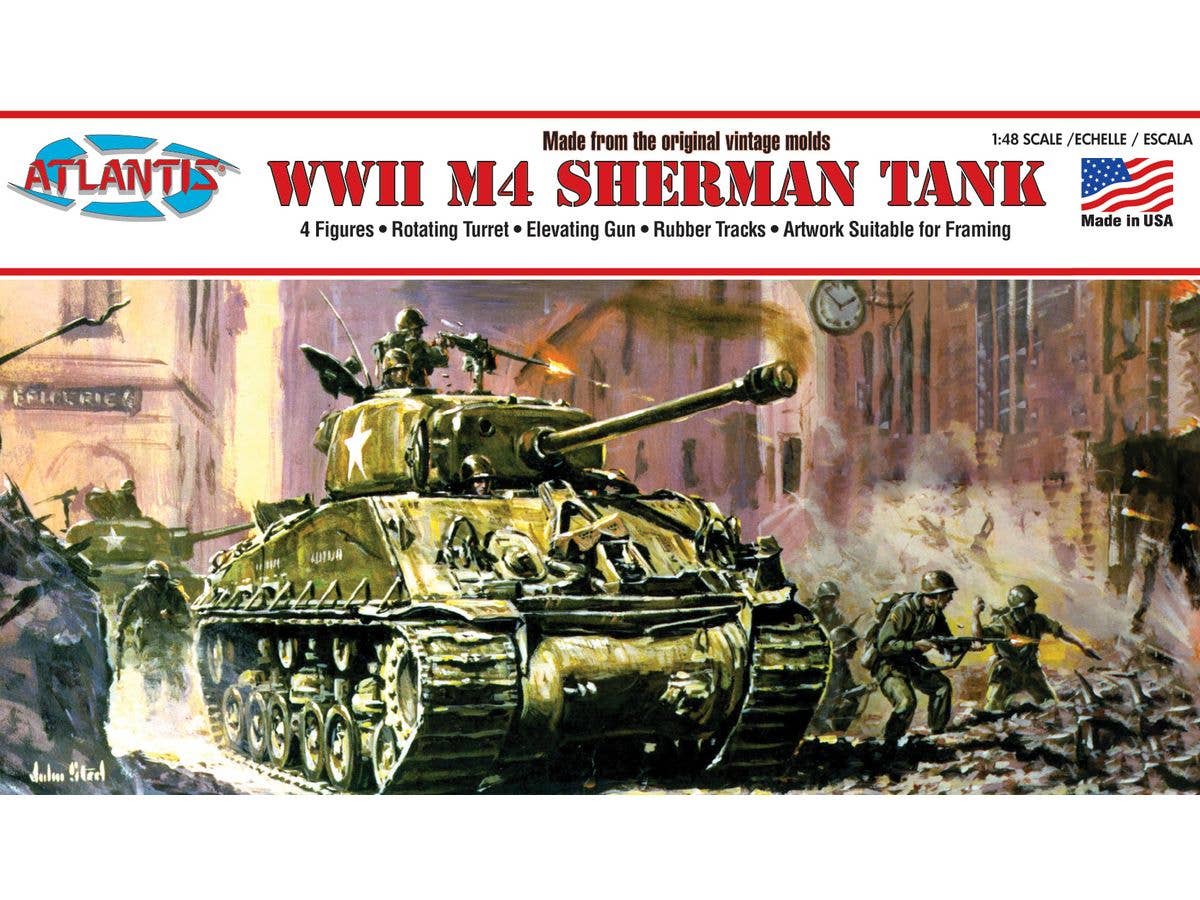 WWII Sherman Tank
