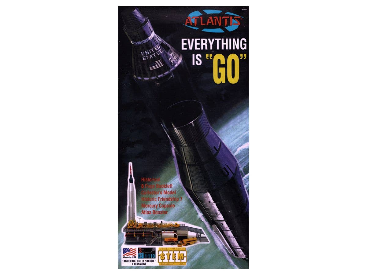 Atlas Rocket with Mercury Capsule