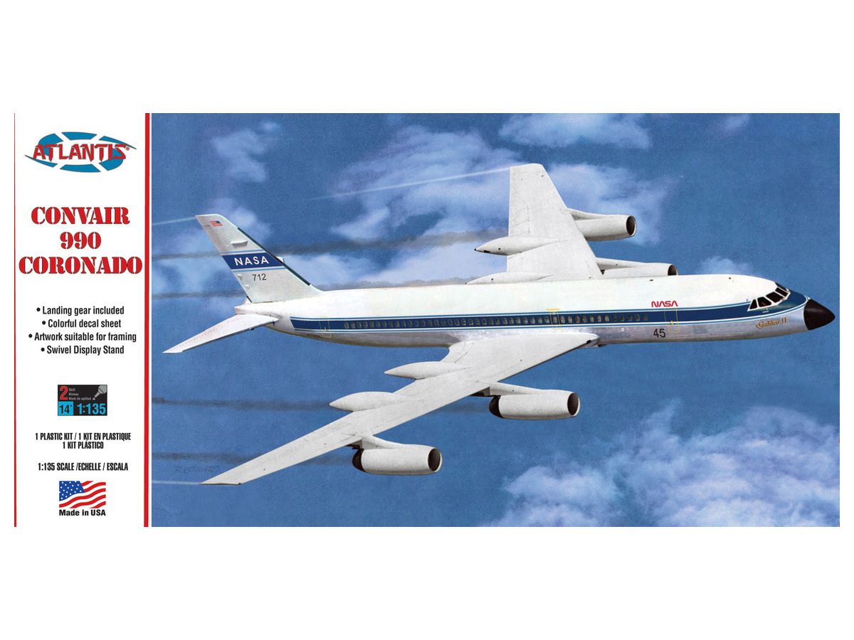 Convair 990 Jet Airliner Nasa Markings