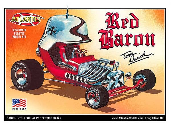 Tom Daniel Red Baron Show Car w/Trading Card