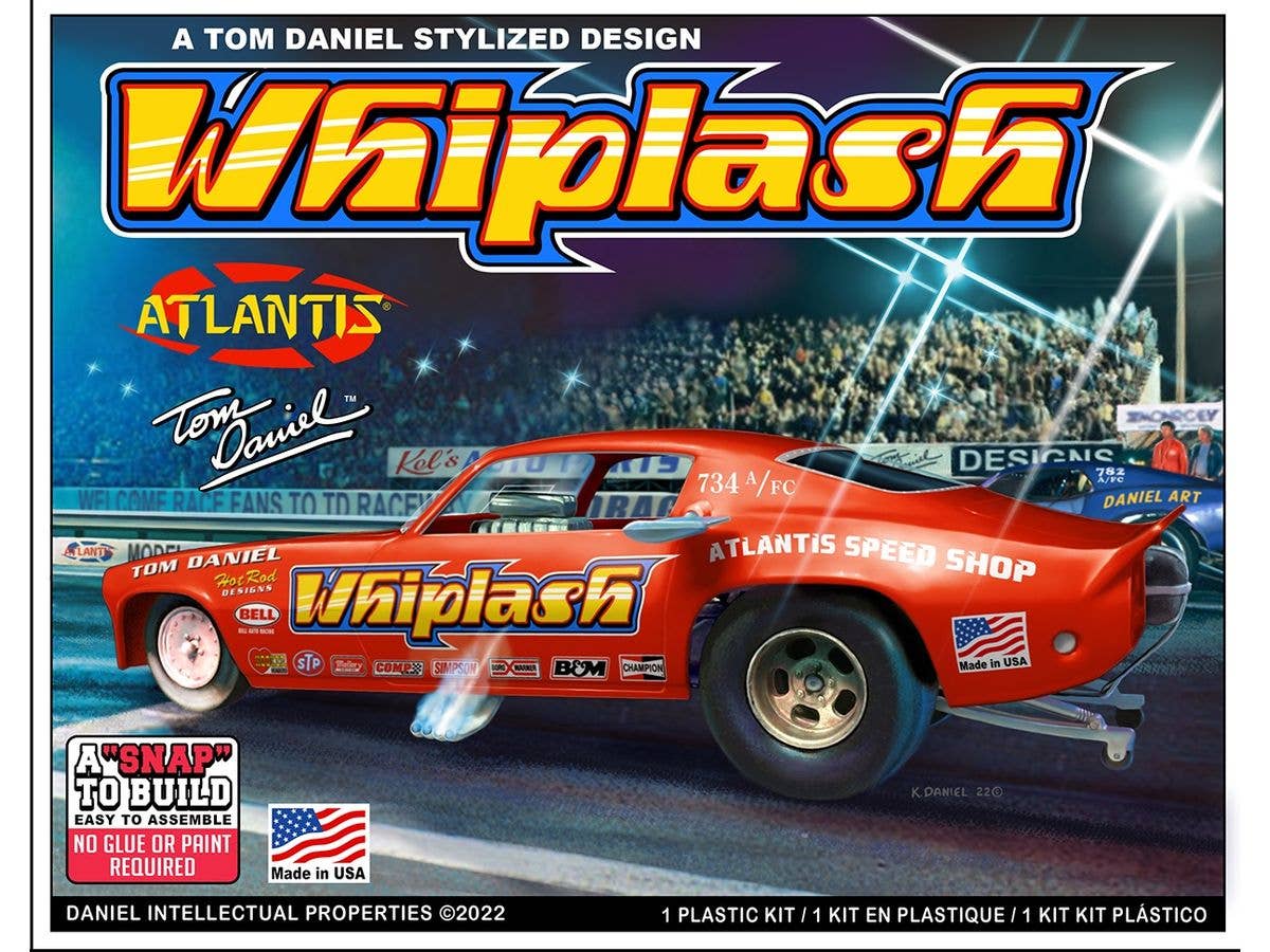 Snap Tom Daniel Whiplash Camaro Funny Car