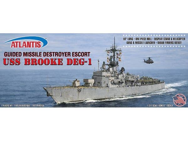 USS Brooke (DEG-1) Guided Missile Destroyer Escort