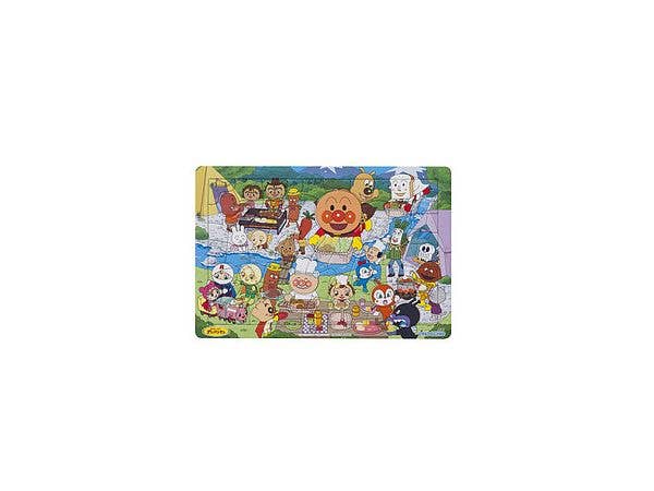 Anpanman Puzzle 80P Camping & Barbecue E (375mm x 320mm)