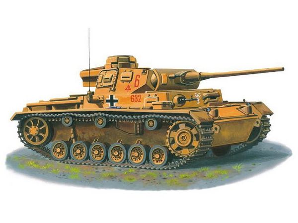Pz.Kpfw III Ausf. J (L 60) North Africa Early Production