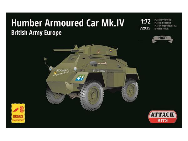 Humber Armoured Car Mk.III Hobby Line 05 1/72 Attack Hobby Kits 72941 -  Plastic Model Kits