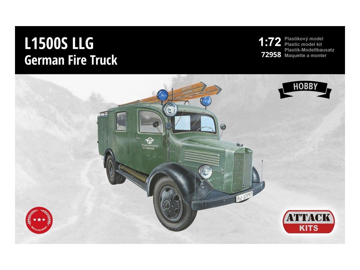M.B. L1500S LLG German Fire Truck (Hobby Line)